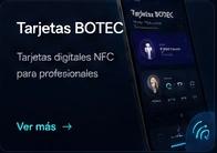 Vista del producto Tarjetas BOTEC